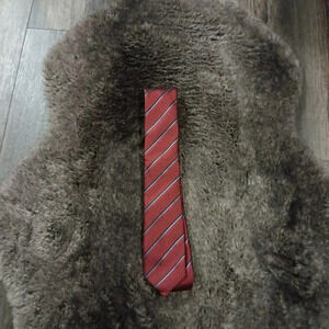 Alfani men's tye burgundy Clarkson strip